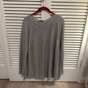 Soft cotton knitted crewneck from the brand Eileen Fisher